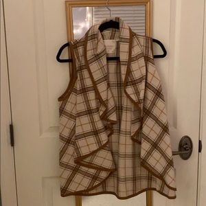 Altar’d State plaid sleeveless vest